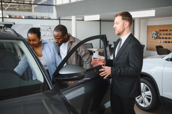 Professional car salesperson